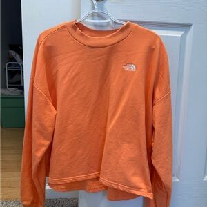 The North Face Vibrant Orange Crewneck